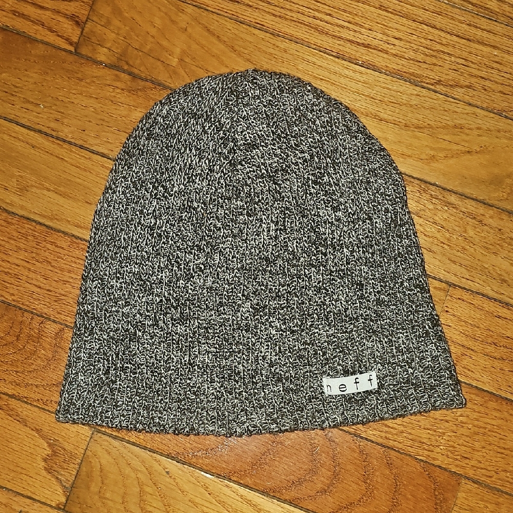 Neff Charcoal Knit Beanie